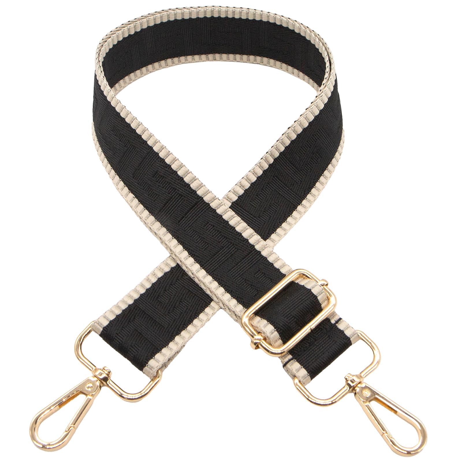 – Joyzzz Cross Body Bag Strap, Extra Wide Adjustable Cotton Replacement Band, Guitar Style Design for Shoulder and Crossbody Use, Durable Comfortable Gift for Women, Men, and Teens