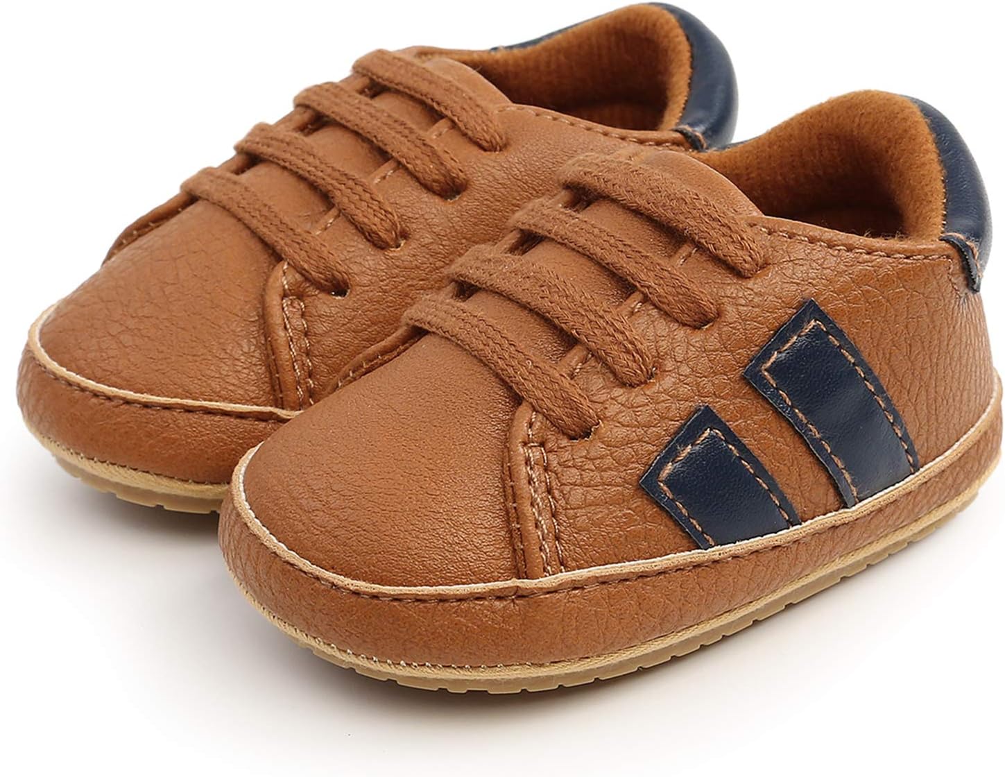 RVROVIC Baby Boys Girls Anti-Slip Sneakers Soft Ankle Boots Toddler First Walkers Newborn Crib Shoes - Image 2