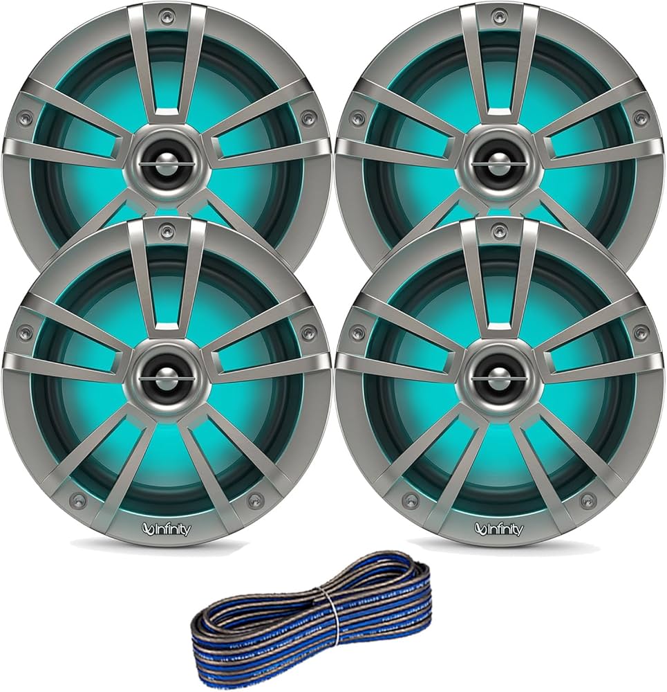 Amazon.co.jp: インフィニティ 6.5インチ LED マリンスピーカー (4個 Amazon.co.jp: インフィニティ 6.5インチ LED マリンスピーカー (4個