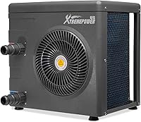 Vista 1 de XtremepowerUS Calentador de piscina de hasta 4,000 galones para piscina sobre el suelo, intercambiador de calor de titanio, bomba de calor