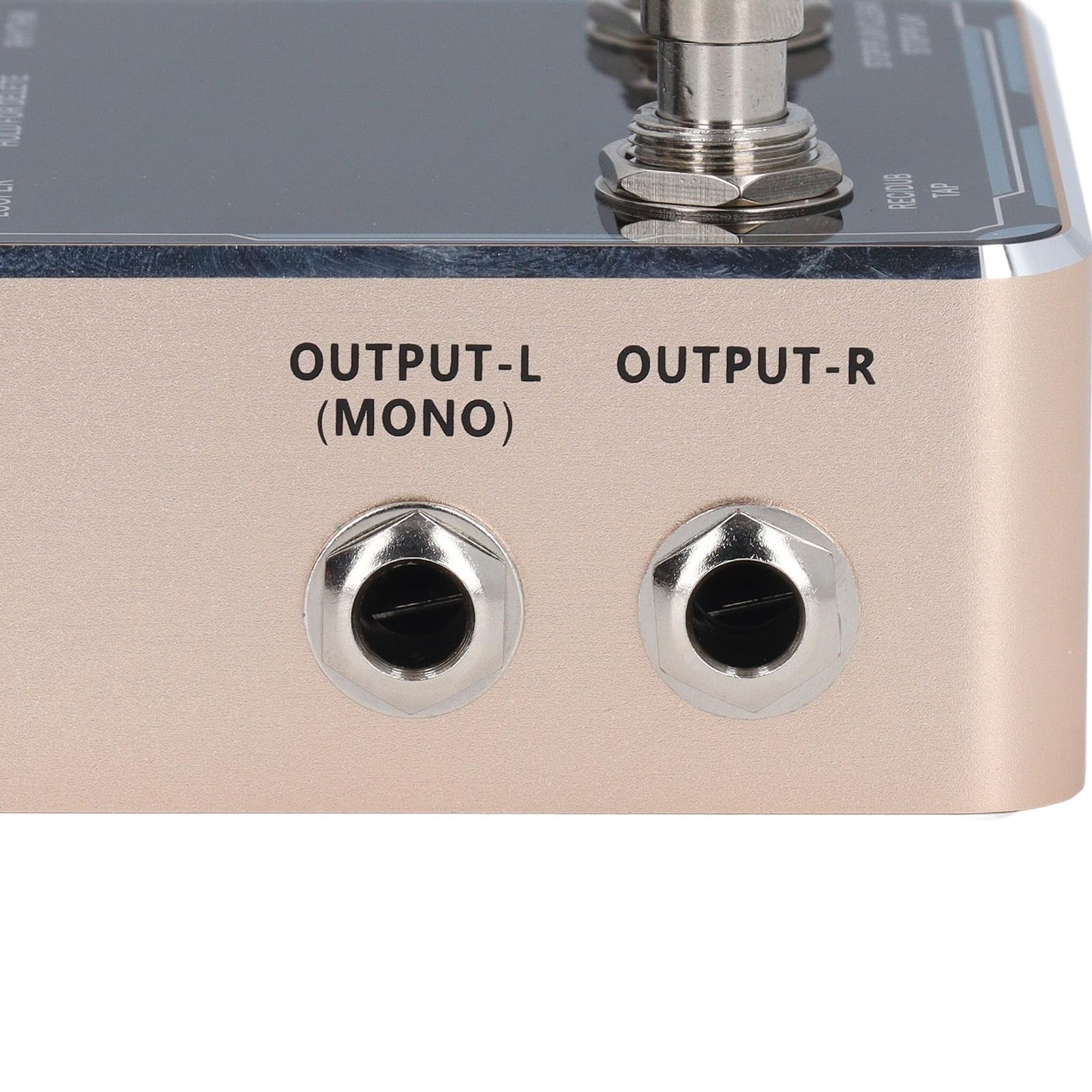 Pedale Effetto Looper per Chitarra Compatto, Leggero, di qualità Premium, Registrazione di 160 Minuti per Produzione Musicale e Concerti
