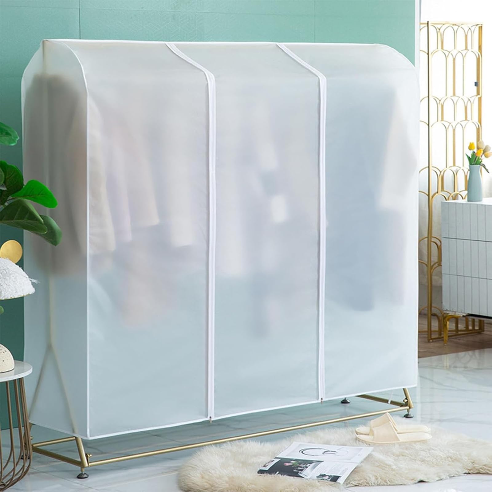 Housse pour portant Sto Solut pour protéger les vêtements de l'humidité et de la poussière