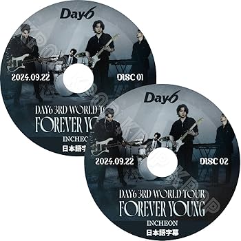 Amazon | DAY6 DVD 3RD WORLD TOUR デイシックス LIVE ライブ