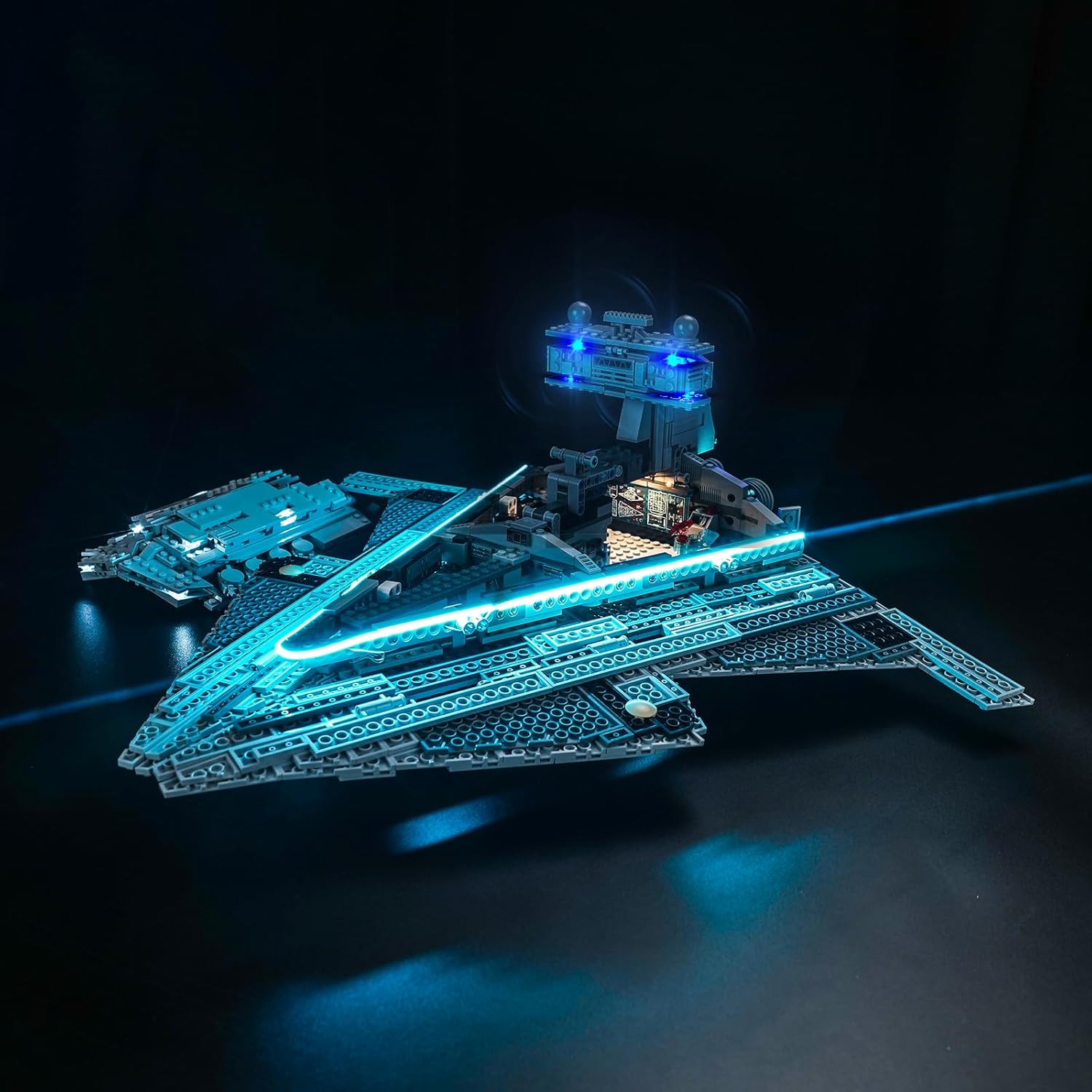 LED Light Kit Compatible with Lego 75394 Imperial Star Destroyer (No Models Only Light) Creative Lighting Set Accessories Compatible with Lego 75394 Imperial Star Destroyer (Standard Version)