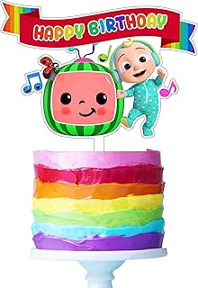 Amazon Com Cocomelon Cake Topper