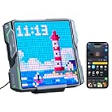 Gaming Pixel Light, RGBIC LED Panel with Real-time Info Display, 150+ Scene Modes & DIY Options, Smart Pixel Lights (Wi-Fi Only), Works with Alexa, Ideal for Game Room Decor, 32x32 Pixels