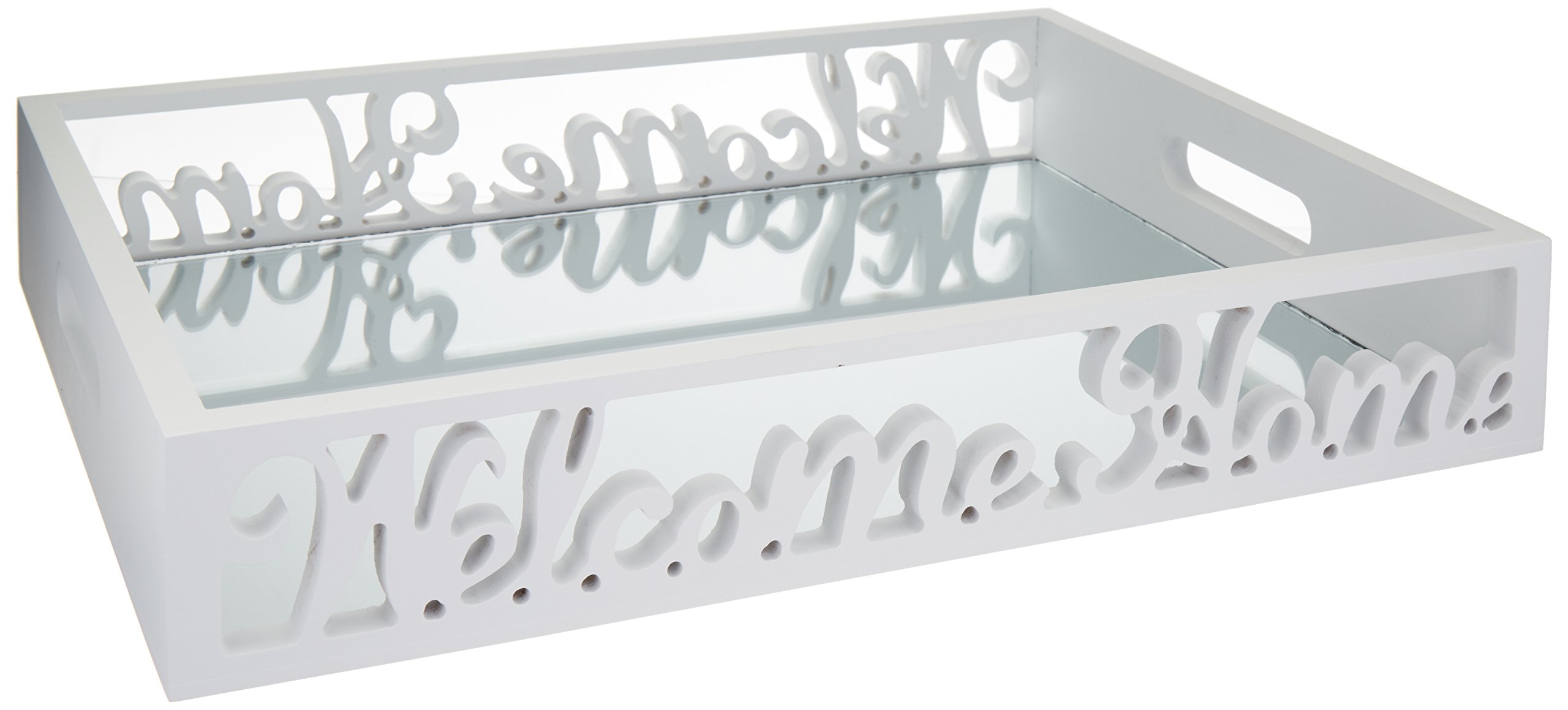 StealStreet Zingz & Thingz Welcome Home Mirror Tray