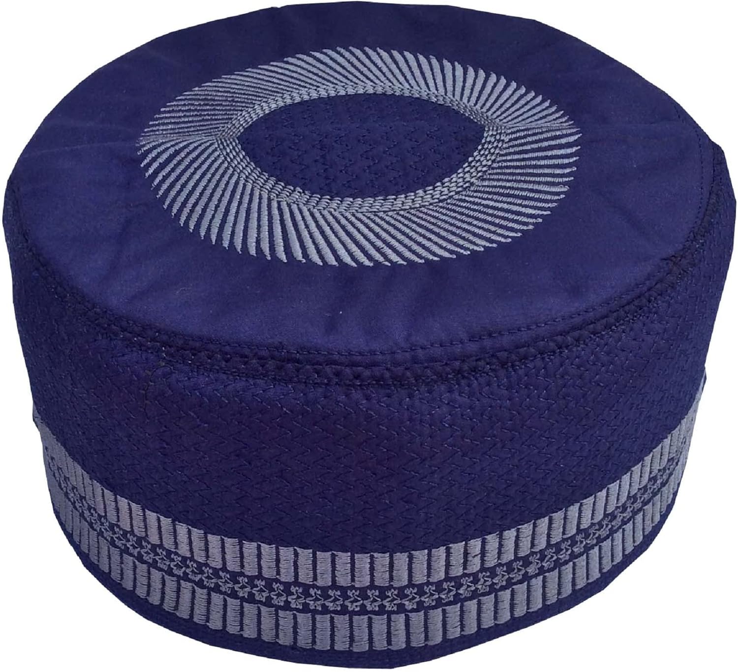 Kufi Men's Unisex Skull Cap Women's Designer Solid Hat with Hand Embroidery Kufi Caps Knitted Beanie Summer Headwear