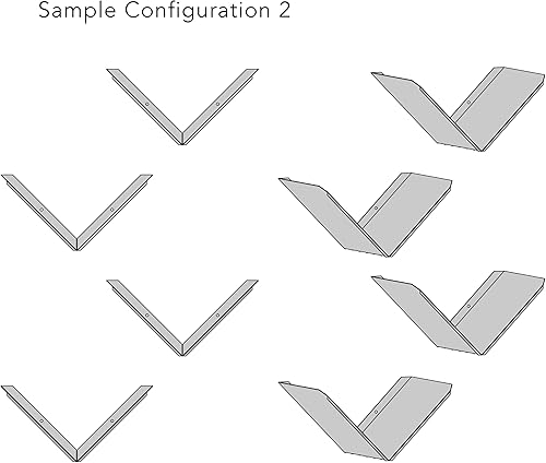 Miniatura 9 de Atlantic Flex V - Estante (2 unidades), color blanco