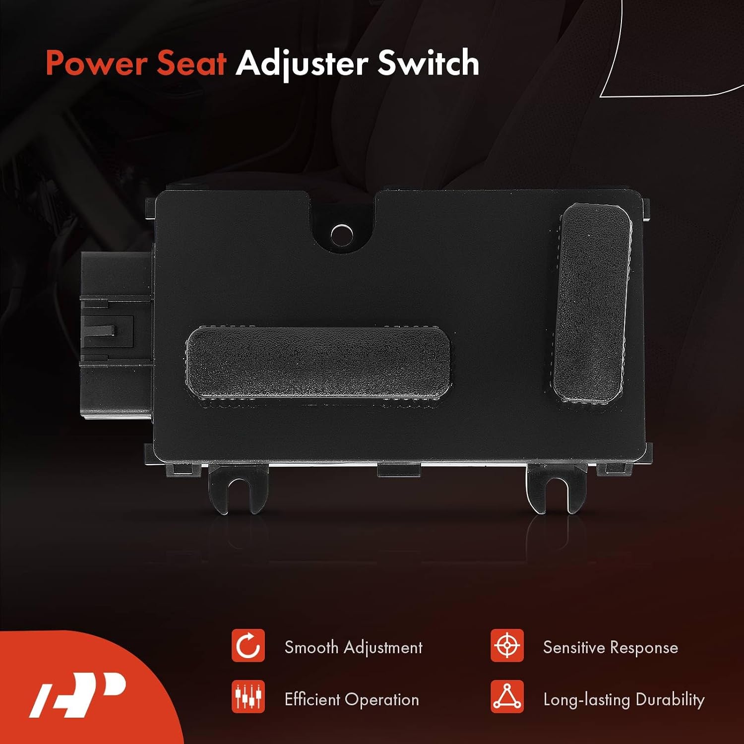 A-Premium Power Seat Adjuster Switch Left Driver Side Recliner Control Compatible with Chevrolet Silverado/Suburban/Avalanche 1500 2500 2001-2006, Tahoe & GMC Sierra, Yukon 2002-2007 Replaces 12450166