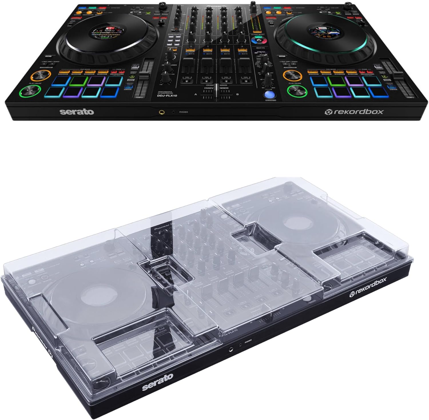 DDJ-FLX10 (with Decksaver Cover) DDJ-FLX10 (with Decksaver Cover)