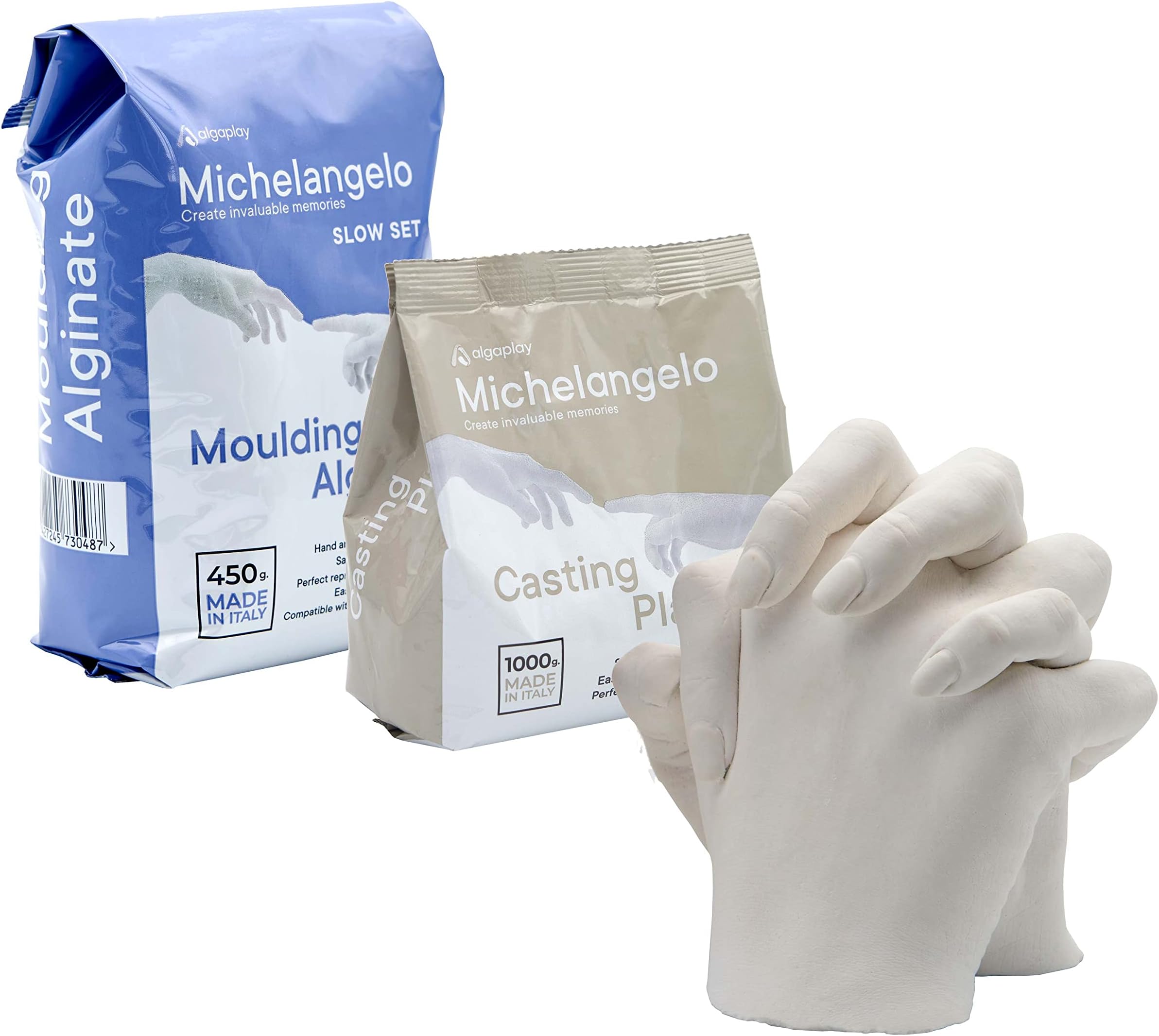 Algaplay Michelangelo Refill Kit - Contains the Spare Materials Required to Make Hand or Body Casts (L)