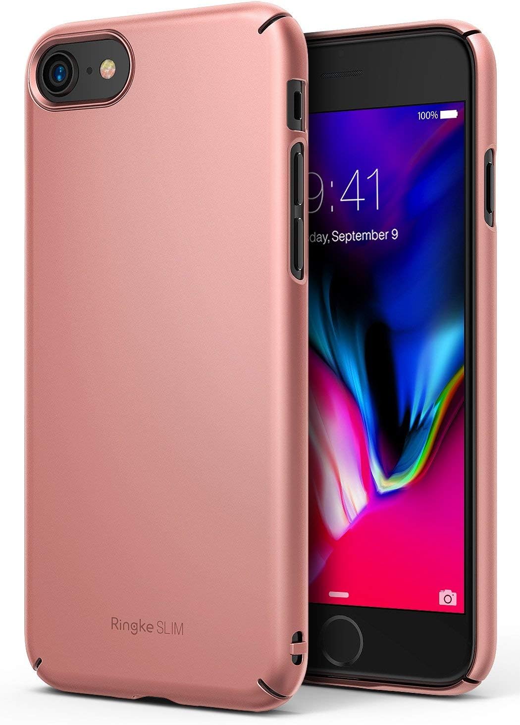 Ringke Slim Case Designed for iPhone 7/8 / SE 2020 (4.7-Inch) - Rose Gold