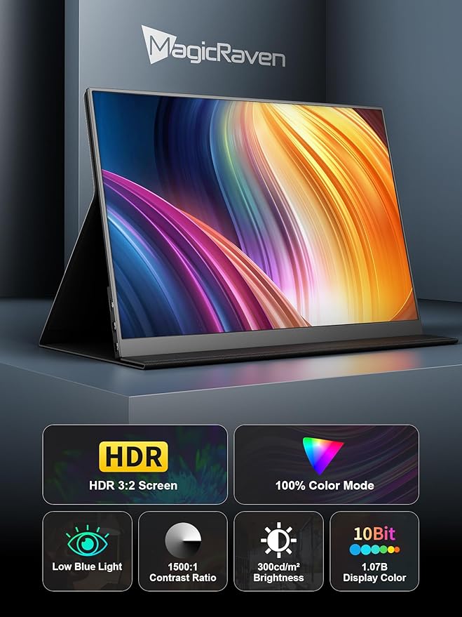 Monitor Portátil 15.6 2.5K IPS con Pantalla Extendida miniatura 2