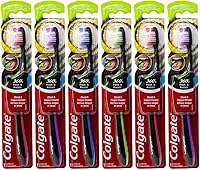 Vista 1 de Colgate 360 Fresh N' Protect Toothbrush, Ultra Compact, Soft (Colors May Vary) - Pack of 6