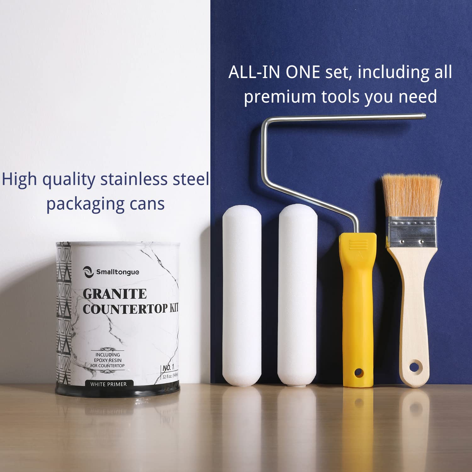 Snapklik.com : Smalltongue Countertop Paint Kit
