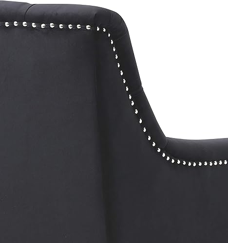 Miniatura 7 de Glory Furniture Sofá Pompano Velvet en Negro