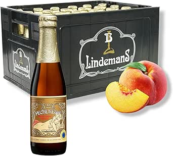 24 x 0,25l Lindemans Pecheresse - fruchtiges Lambic- Bier aus Belgien