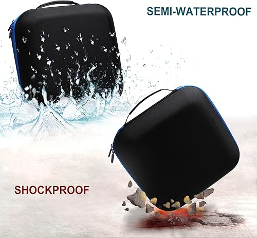 Miniatura 6 de LTGEM - Funda rígida para máquina de prensa de calor inteligente Cricut EasyPress 32 (9 x 9 pulgadas), bolsa de almacenamiento protectora de viaje