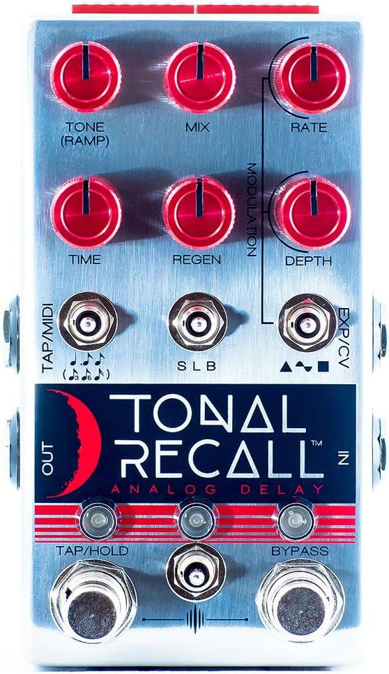 Chase Bliss Tonal Recall Analog Delay Red Knob