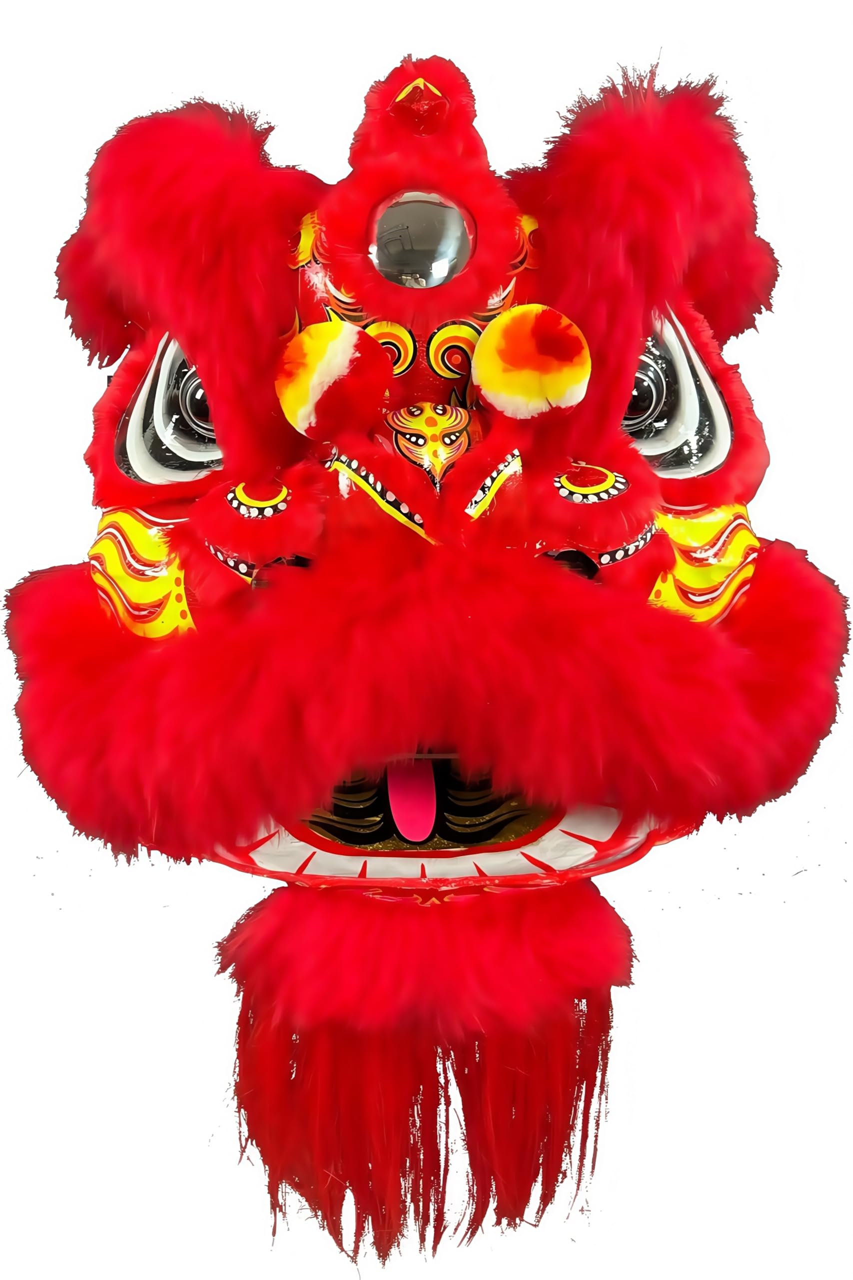 FENGSHUI-CAISHEN Lion Dance Set, Costume for Chinese New Year Decoration, Party Carnival, Chinese Decor & Gifts