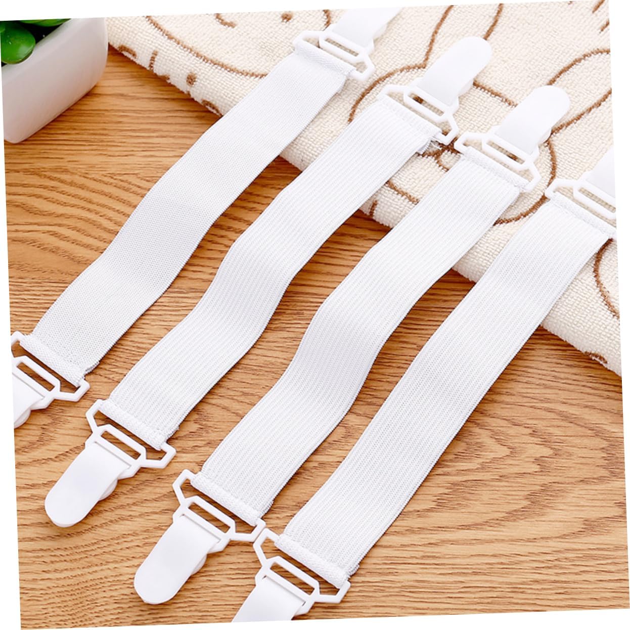 20pcs Bed Sheet Fasteners Sheet Straps for Bed Sheets Clips Hold Sheets Firm Tight Mattress Sheet Clips Straps