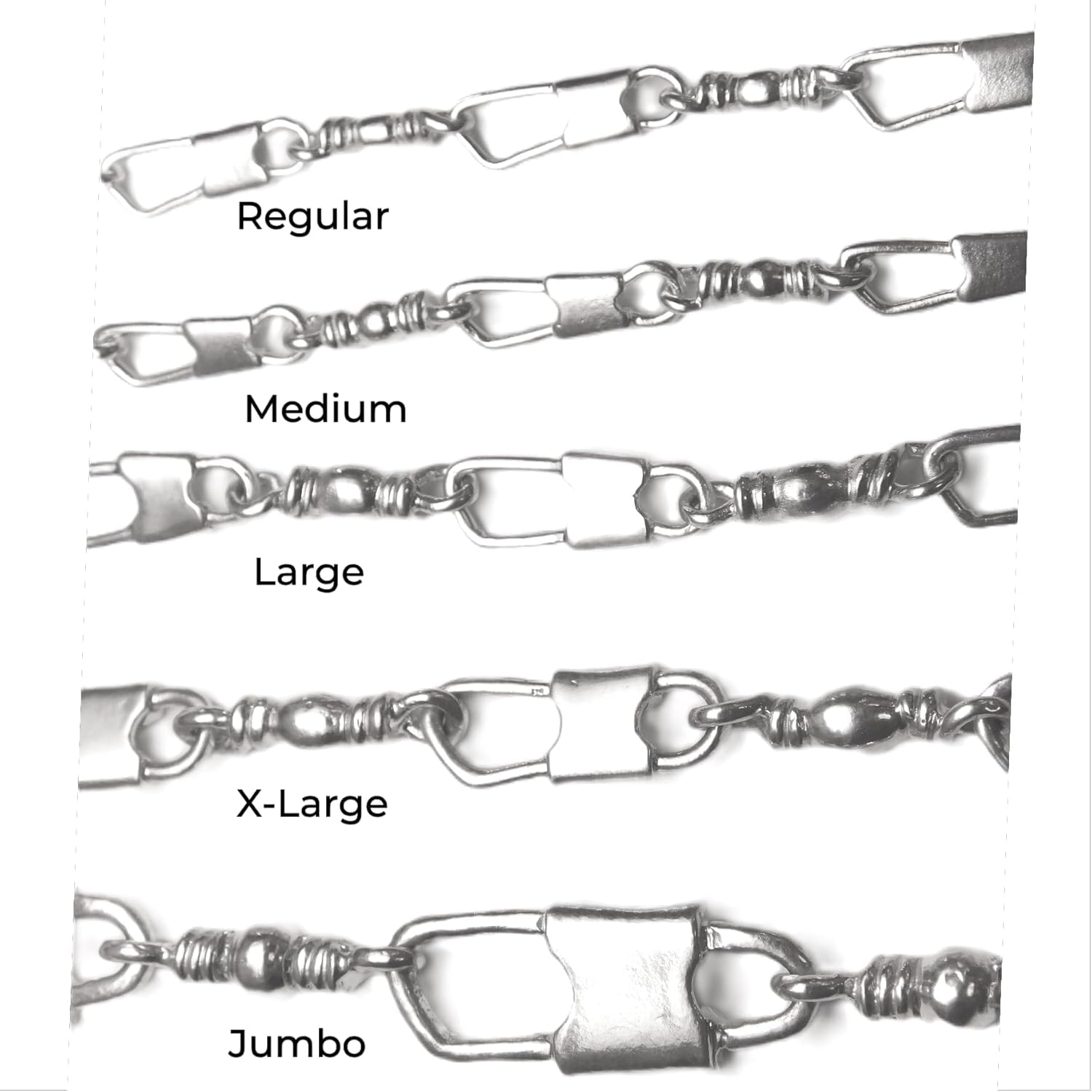 Twin's Jewelry Fishers of Men Acts Sterling Silver Bracelet Large Link, Original Design