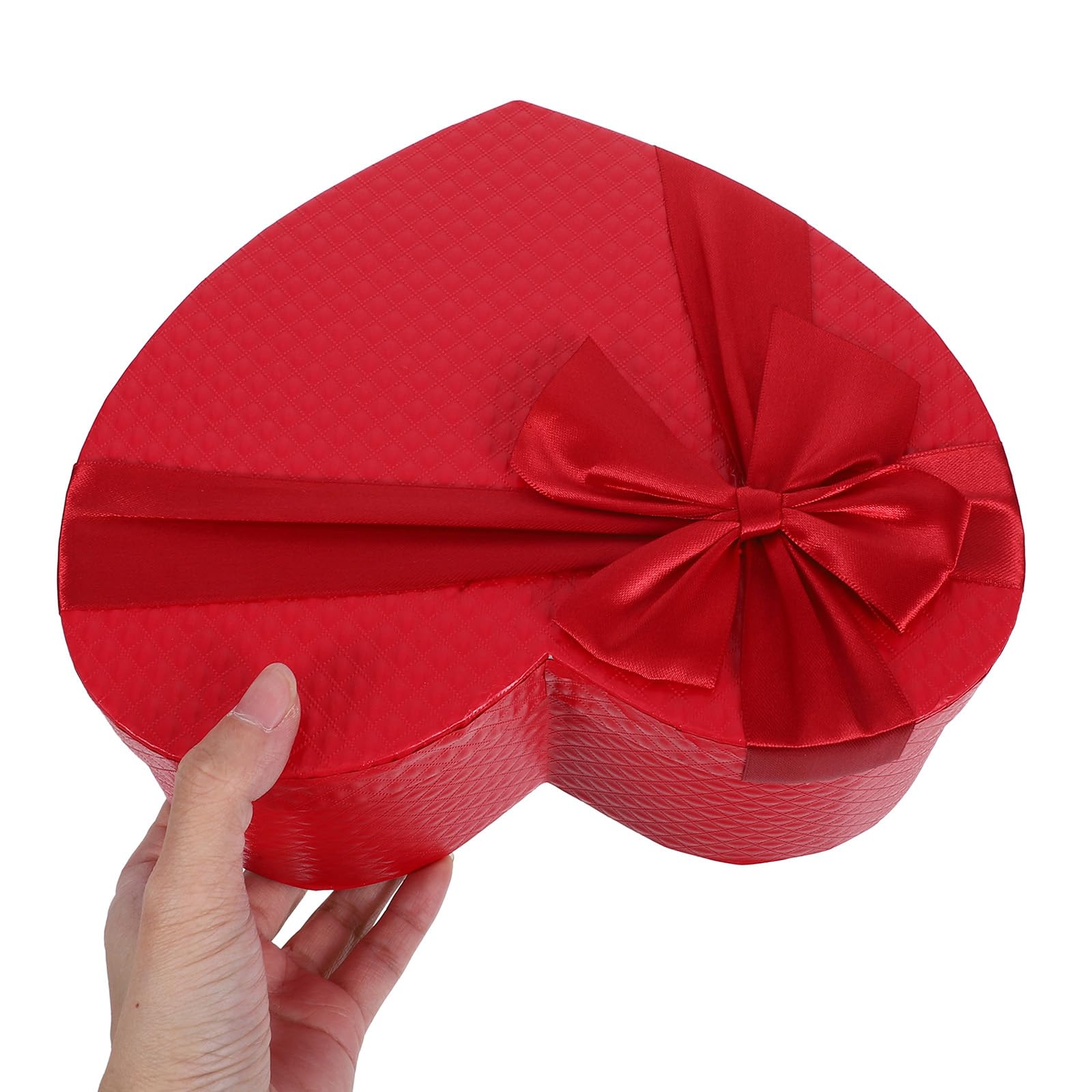 Beaupretty Geschenkbox Herzform 9X7.9X3.5 Zoll Hochzeit Verpackung Box Aufbewahrungsbox Für Brautgeschenke Und Süßigkeiten Hochzeit Dekoration Geburtstag Party