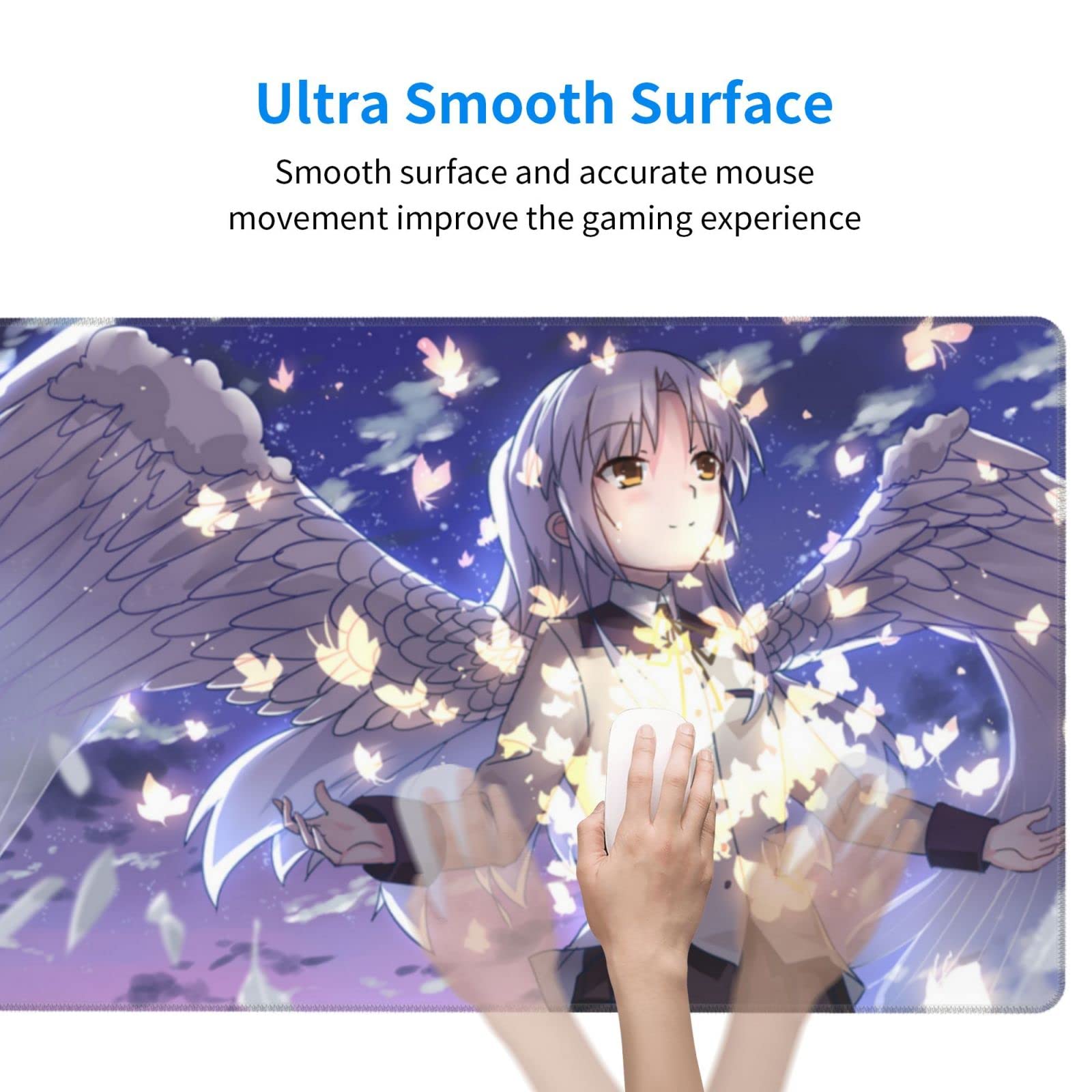 Angel Beats! 天使　ウェディングデスクマット 立華かなで Amazon.co.jp: デスクマット マウスマット Angel Beats! 立華かなで