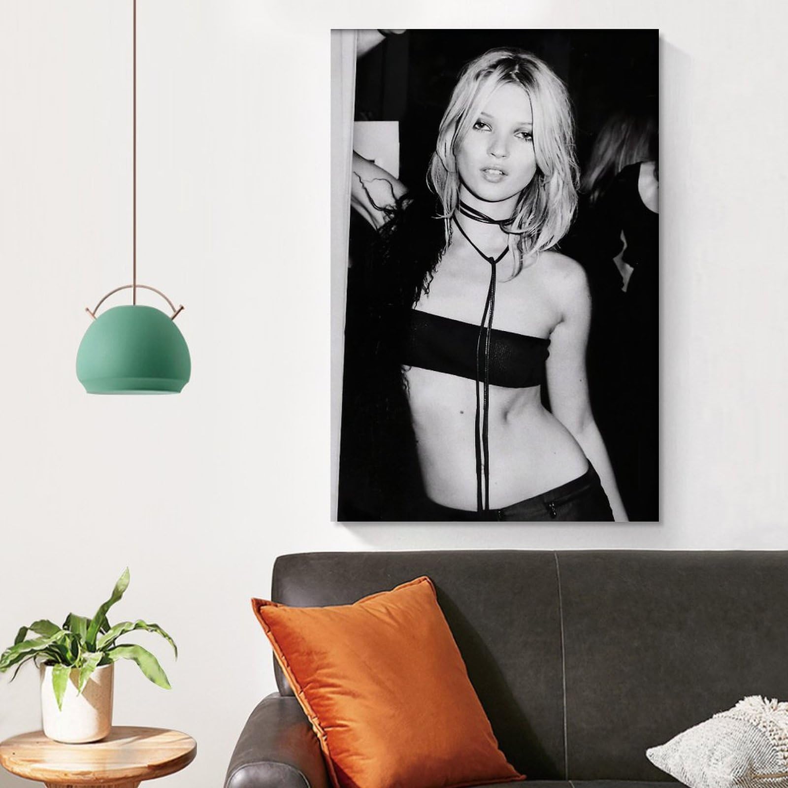 CHIMOSHEJI Kate Moss Poster, modieuze poster, muurkunst, decoratief schilderij, slaapkamer, schilderij, poster, 50 x 75 cm, niet ingelijste stijl CHIMOSHEJI Kate Moss Poster, modieuze poster, muurkunst, decoratief schilderij, slaapkamer, schilderij, poster, 50 x 75 cm, niet ingelijste stijl
