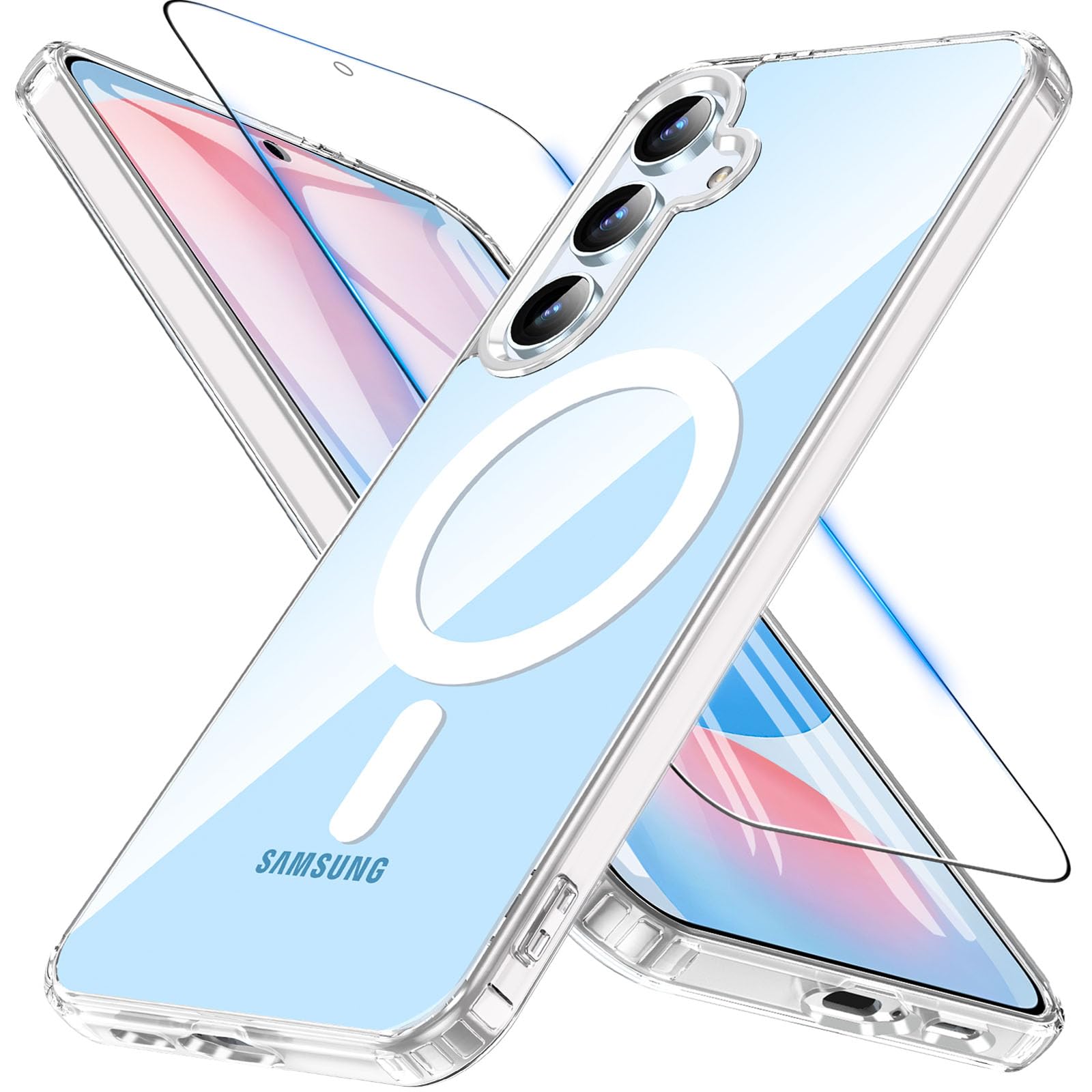 handyhlle iphone 11 durchsichtig Transparente Silikon/Plastik Hlle/Case mit buntem Rahmen fr iPhone