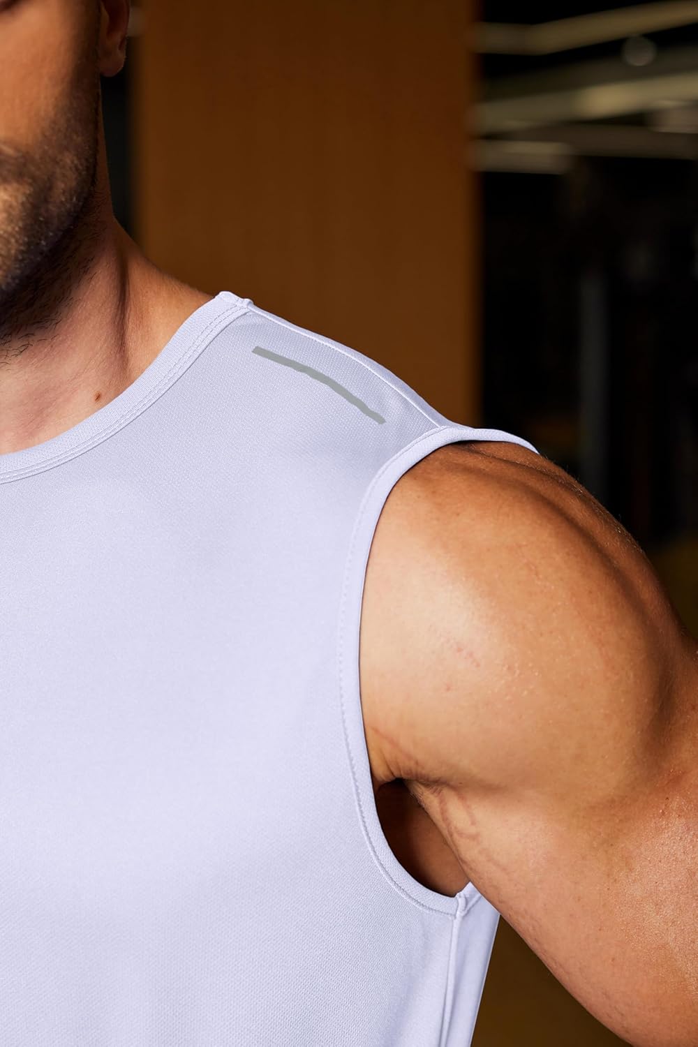 COOFANDY Men's Sleeveless Shirt Quick Dry Workout Tank Top Gym Muscle T Shirts Sport Athletic Tanks Moisture Wicking - Image 2