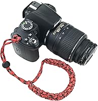 Vista 11 de Correa de muñeca ajustable 550 Paracord para cámaras réflex digitales, compactas