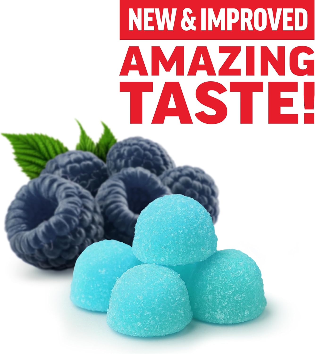 Force Factor Creatine Monohydrate Gummies, 5g Dose for Men & Women to Support Muscle, Strength, Recovery, Cognitive Health & Memory, Blue Raspberry, 150 Gummies - Image 3