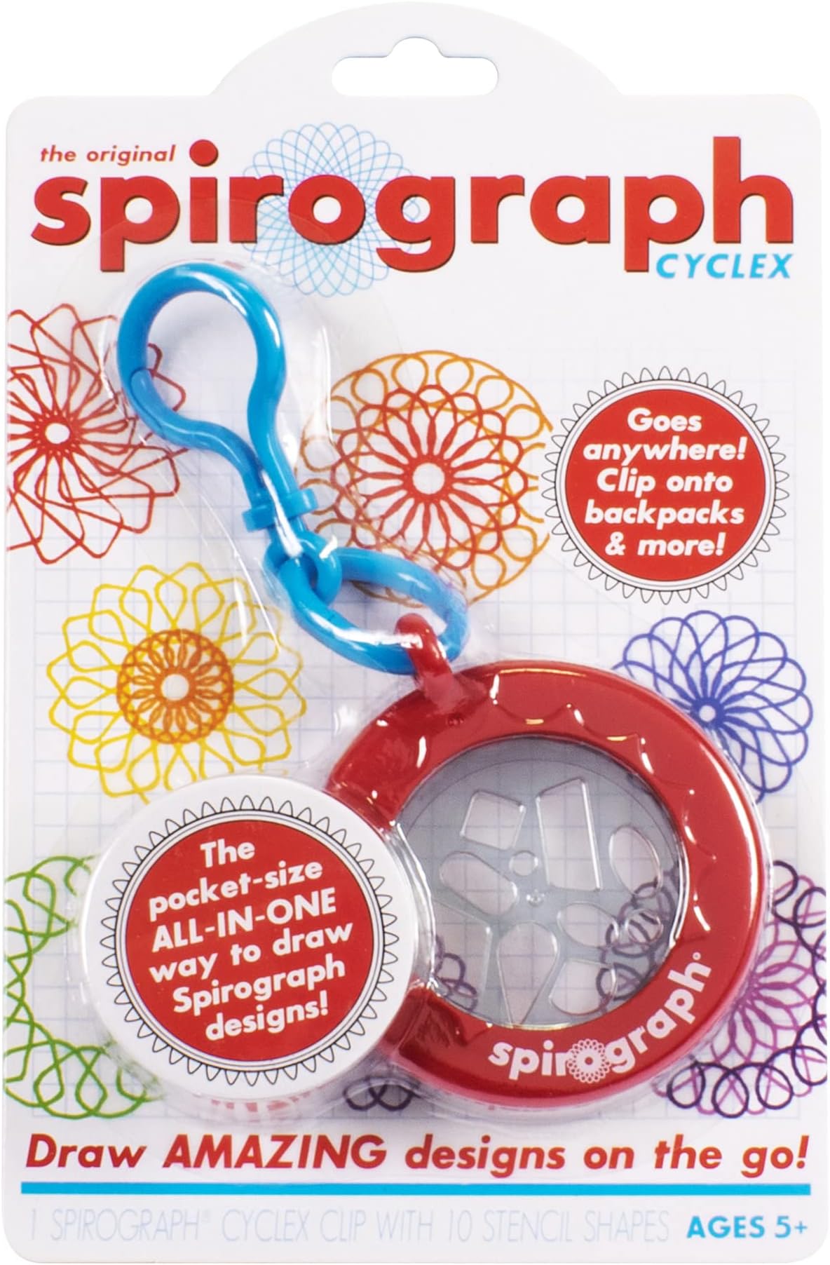 SpirographCyclex Keychain | Creative Drawings | Christmas Presents | Ages 5+