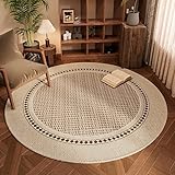 Bürostuhl-Matte für Teppichböden, rund, rutschfest, Bodenschutz, Teppichunterlage für Wohnzimmer, robuster Teppichbodenbelag