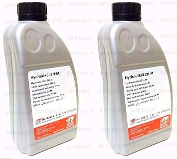 Febi bilstein Hydraulic Fluid 2L for Convertible Top Pump & Hydropneumatic Suspension for Mercedes
