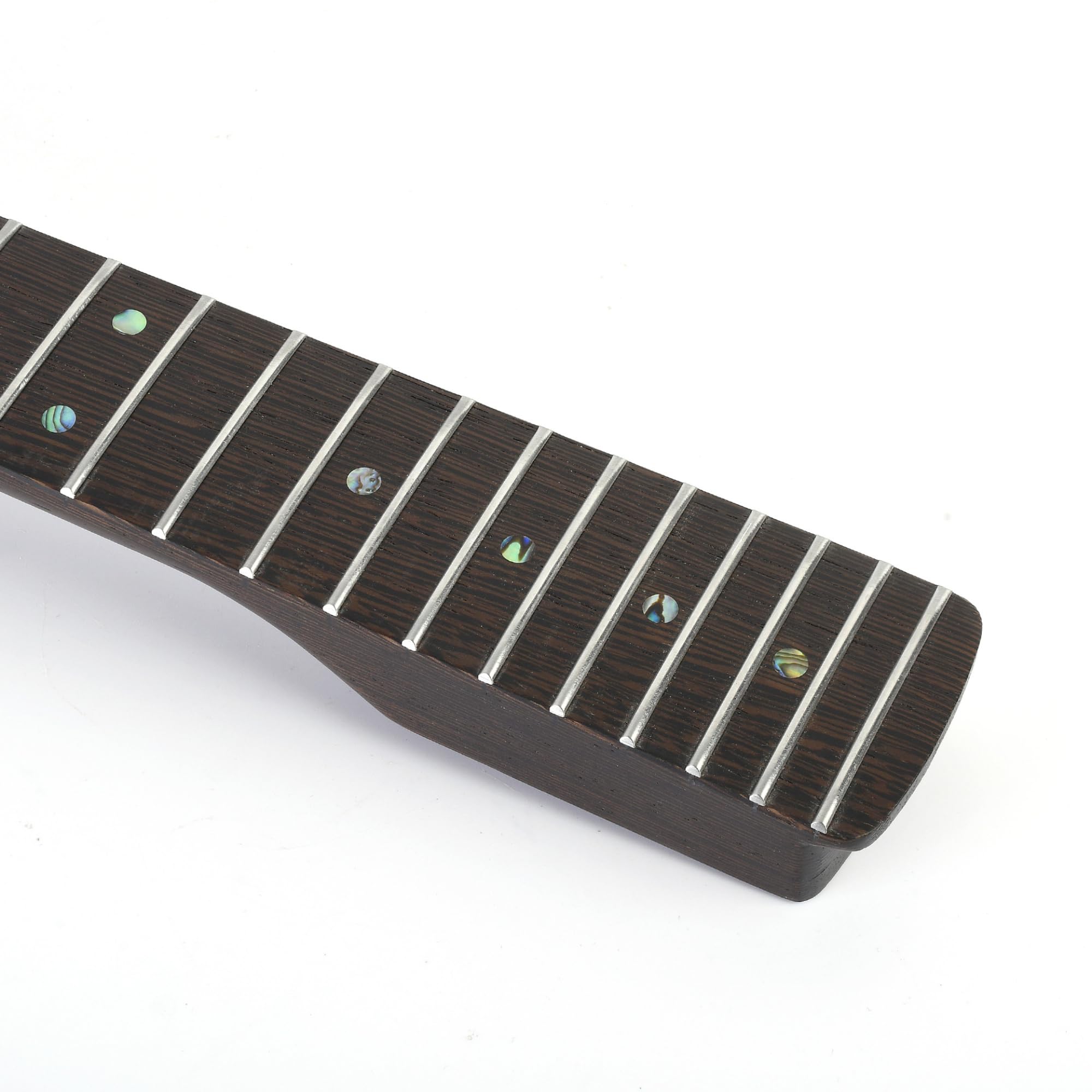 【Wenge neck】コンポーネントギター Amazon.com: 24fret Guitar Neck Wenge Neck,Wenge Fretboard Inlaid