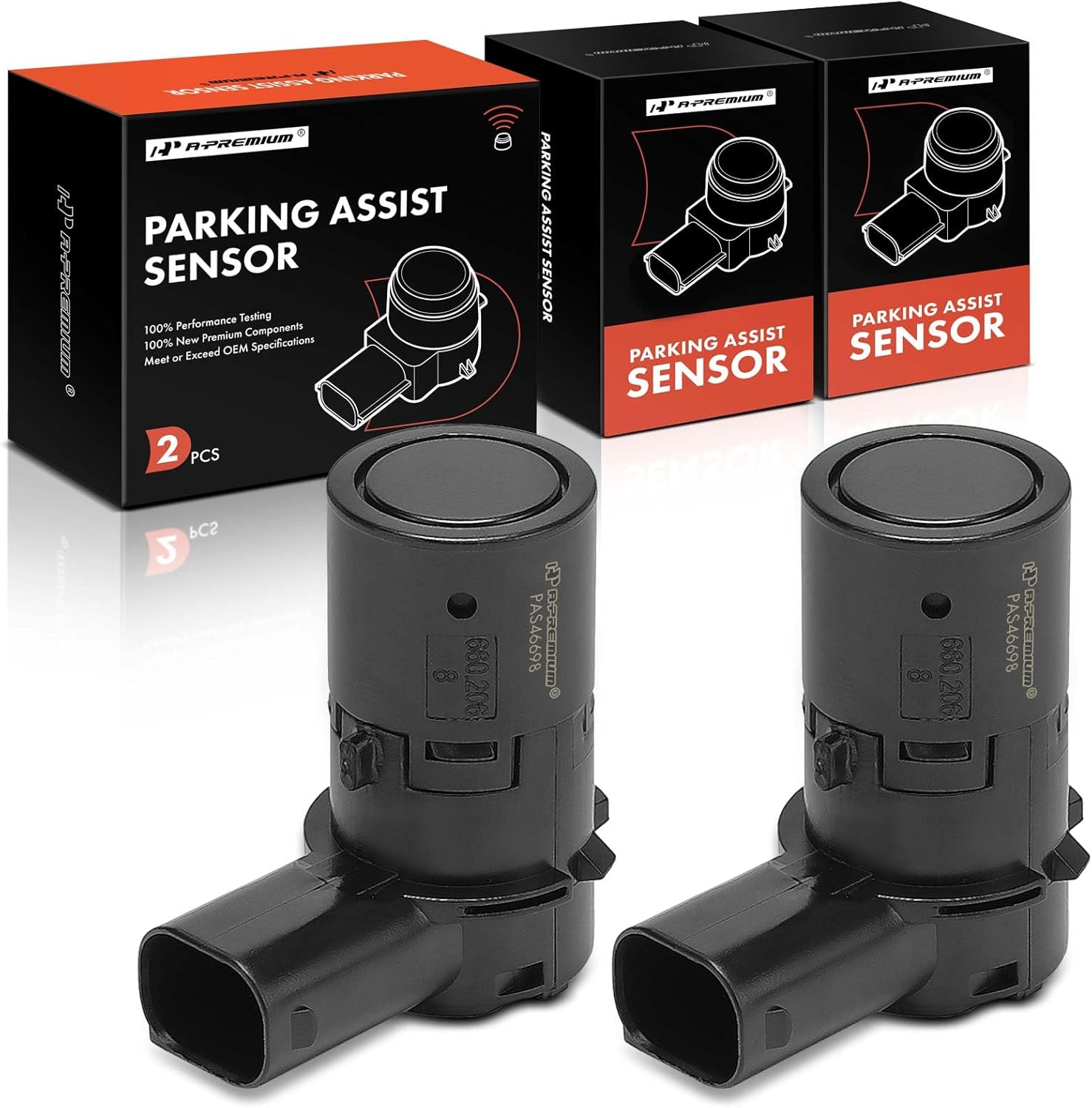 APremium 2PC Reverse Backup Parking Assist Sensor
