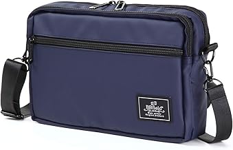 BB Field SM2103 Men's Shoulder Bag, Crossbody Bag, Waterproof, Water Repellent, Popular, Old Version, Navy, navy