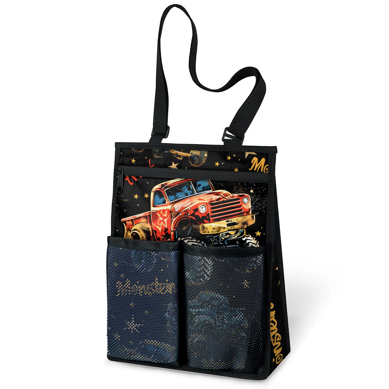 Hanxuanyifan Truck Shower Caddy Bag for Men Boys Portable Gym Shower Bags Sport Travel Bath Organizer for College