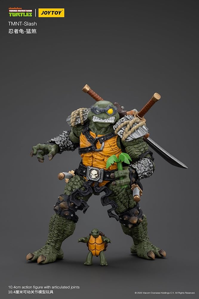 Amazon.co.jp: JOYTOY TMNT ミュータント タートルズ スラッシュ 1/18