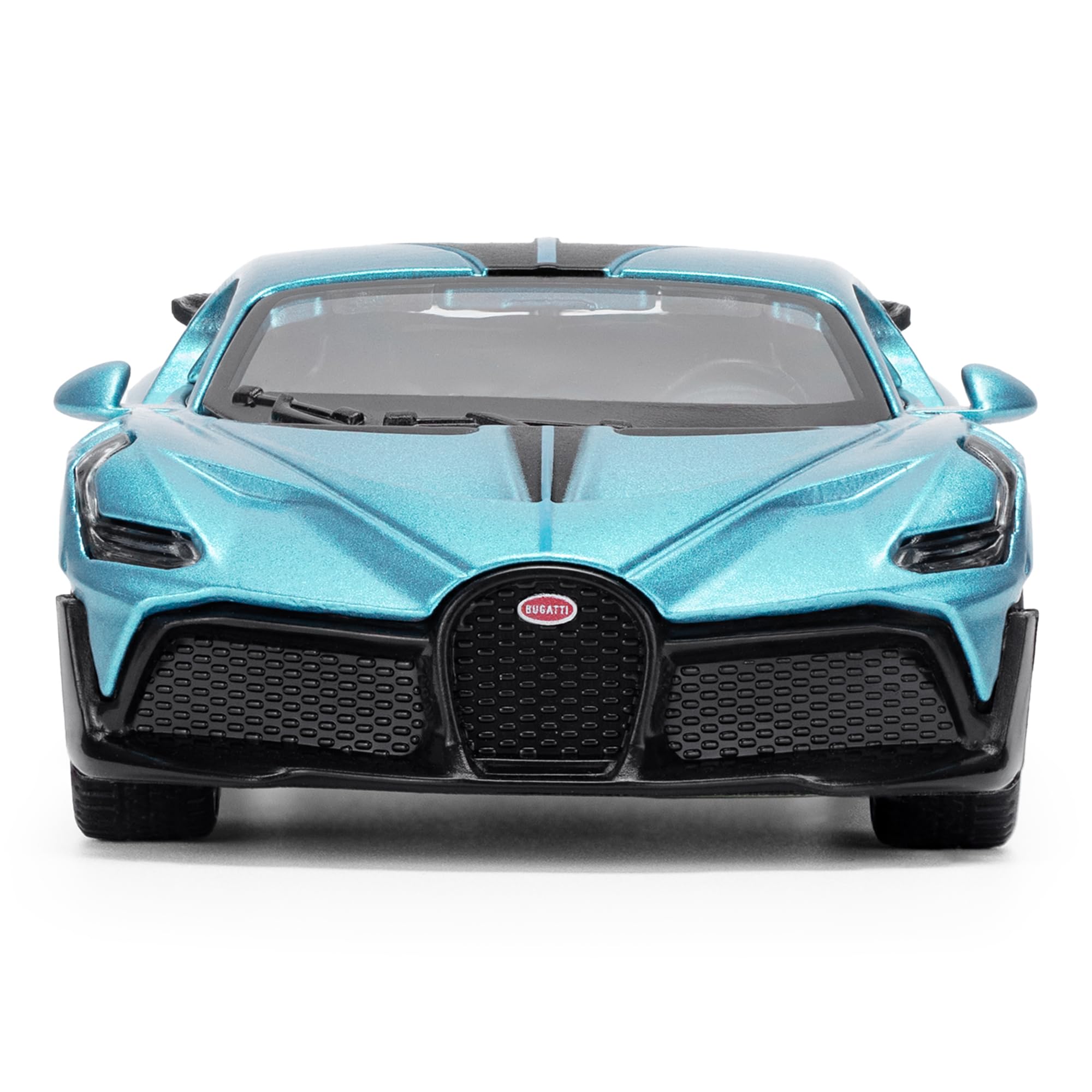Bugatti Divo 1:43 Scale Die-Cast Model Car - French Racing Blue, 3 x 5.1 x 10.8 cm - Image 2