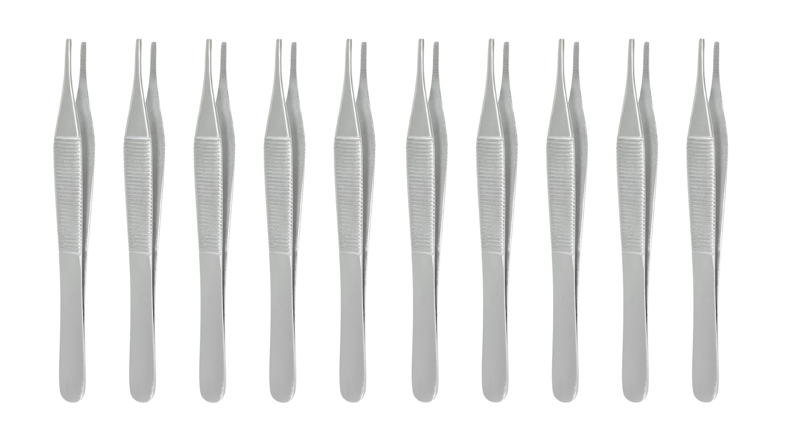 Adson Dressing Surgical Forceps 4 3/4 inches Serrated Stainless (Pack of 5) — Amazon image 5