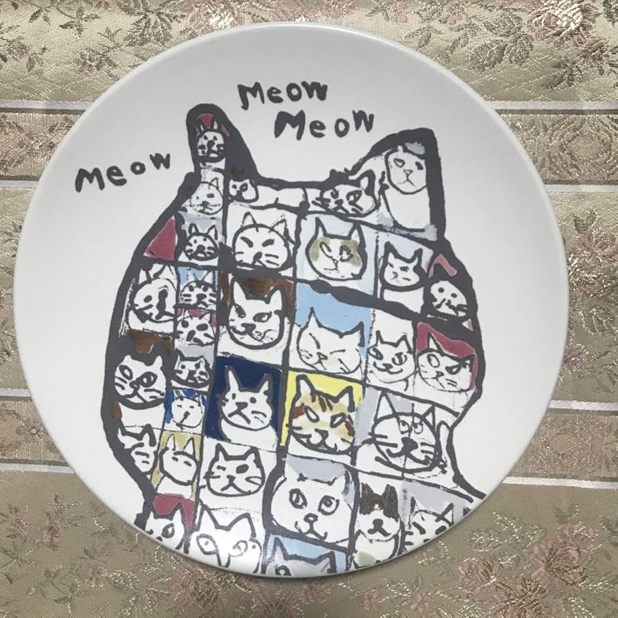 マンハッタナーズ 猫の小皿⑤ Amazon | マンハッタナーズ 大皿小皿セット 計6枚 猫 CAT ミカサ
