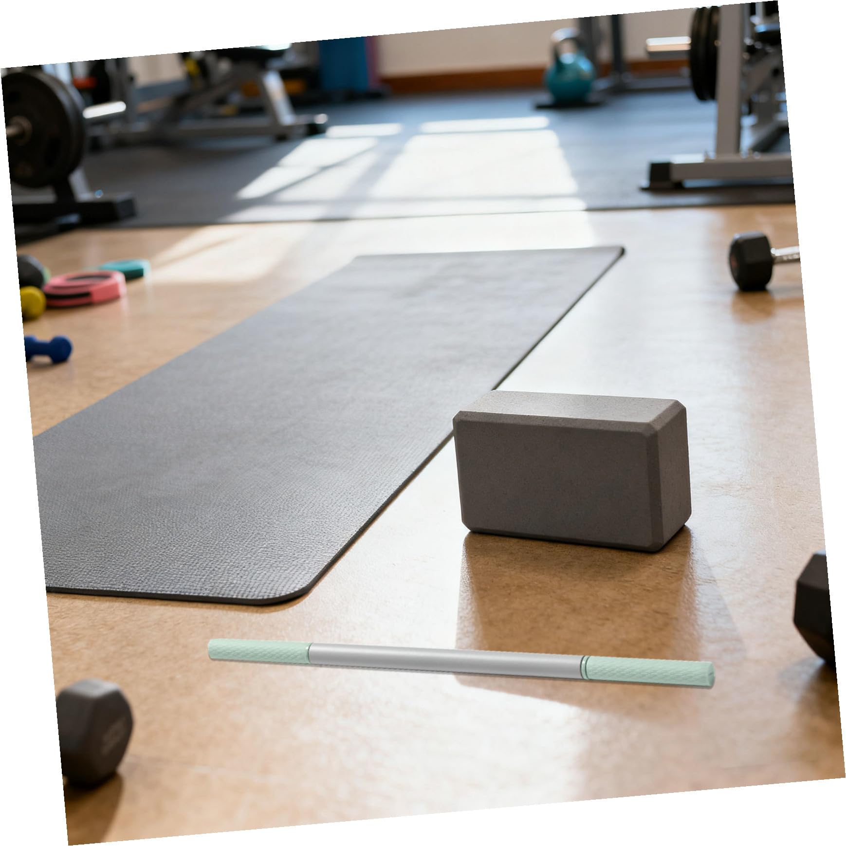 BETOOKY Ergonomiczny Masażer Mięśni z Wałkiem Do Głębokiego Masażu Tkanek Roller Fitness Do Nóg Pleców i Łydek Sportowców po Treningu i Jogi Sztuka