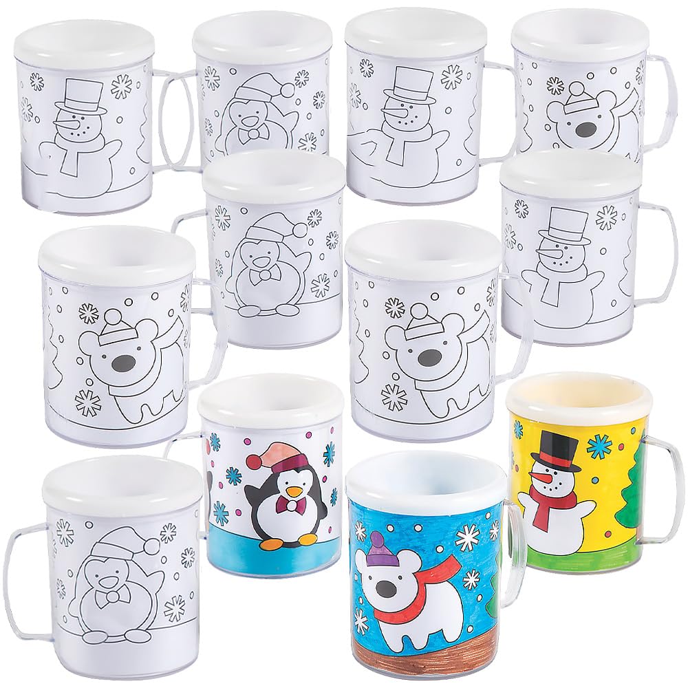 Amazon.com: Fun Express Christmas Crafts for Kids Bulk 12 Pack