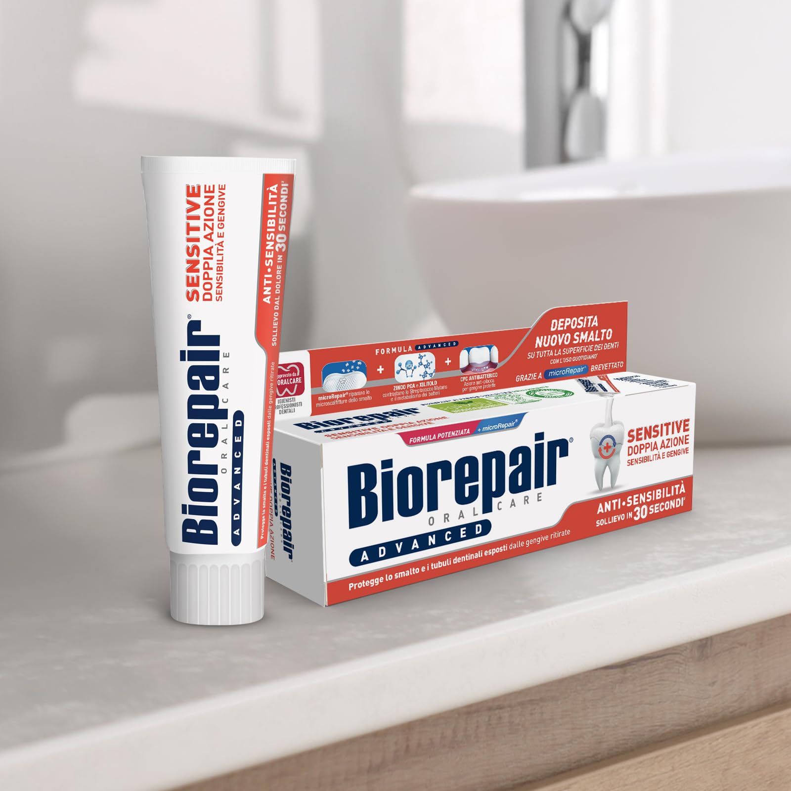Biorepair ADV Sensibilita new 75ml x12
