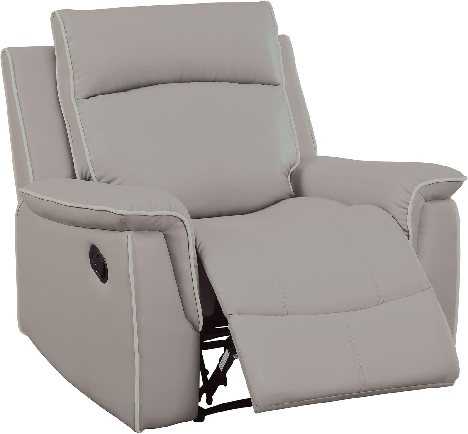 Salome Light Gray Recliner Chair Home & Kitchen