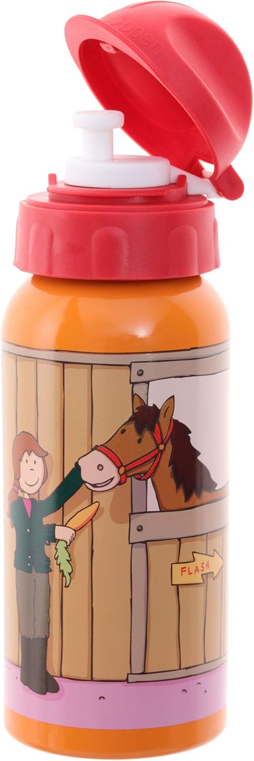 Sigikid Water Bottle, Pony Sue, 18 x 6.5 x 6.5 cm, Orange